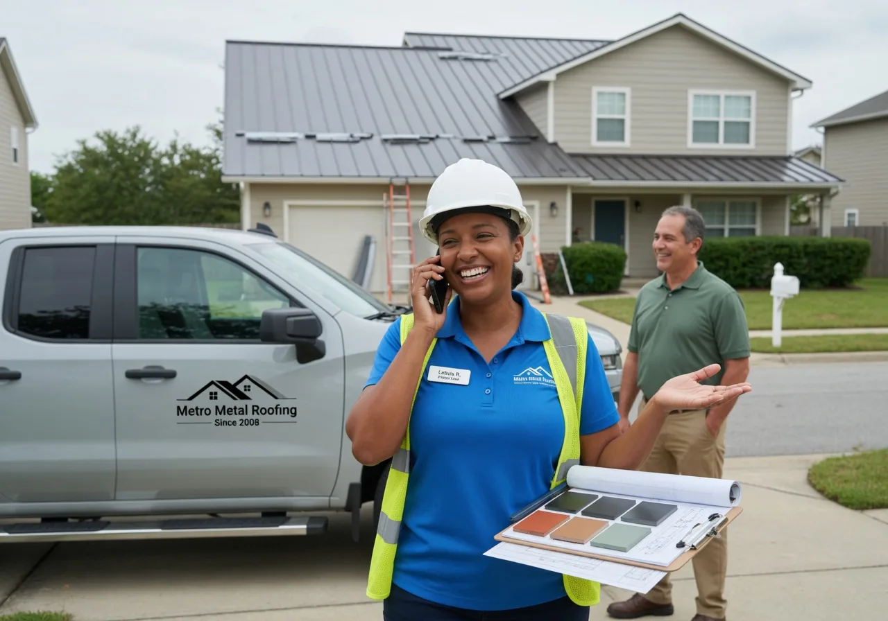 Storm Damage Metal Roof Repair in Lake City, AR